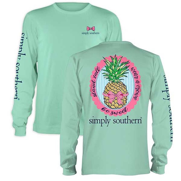 Simply Southern Pineapple Shirt | Poshmark